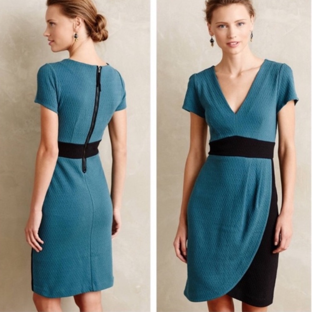 Anthropologie x Maeve Split Shade Dress